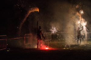 Theano, spectacle de jonglerie,artifices et pyrotechnie